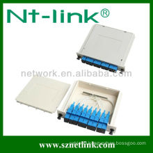 lgx box 1x8 fiber optic plc splitter